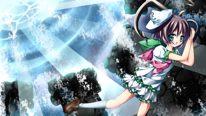 anime girl in sailor outfit