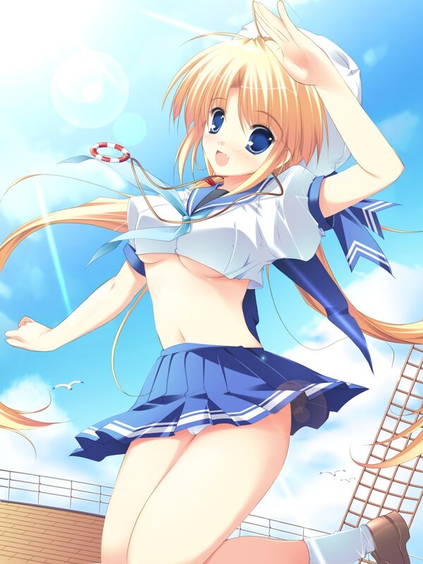 anime girl in sailor outfit