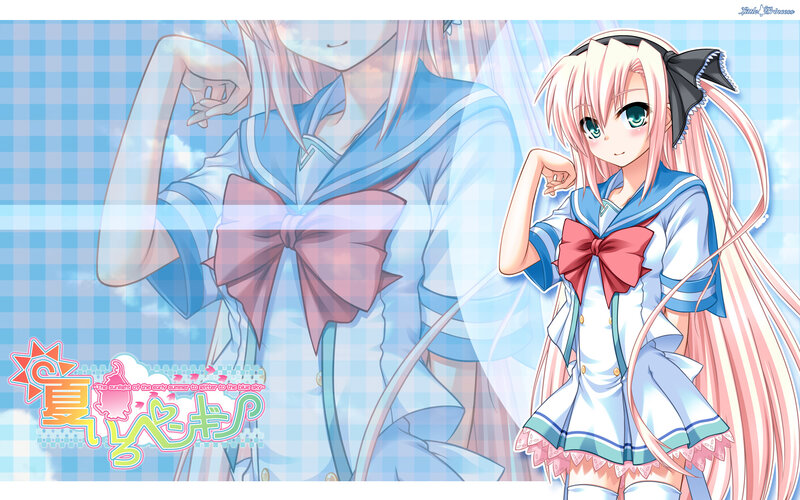 Anime girl in sailor uniform