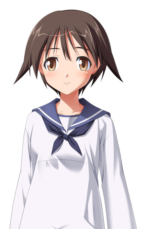 anime girl in sailor uniform