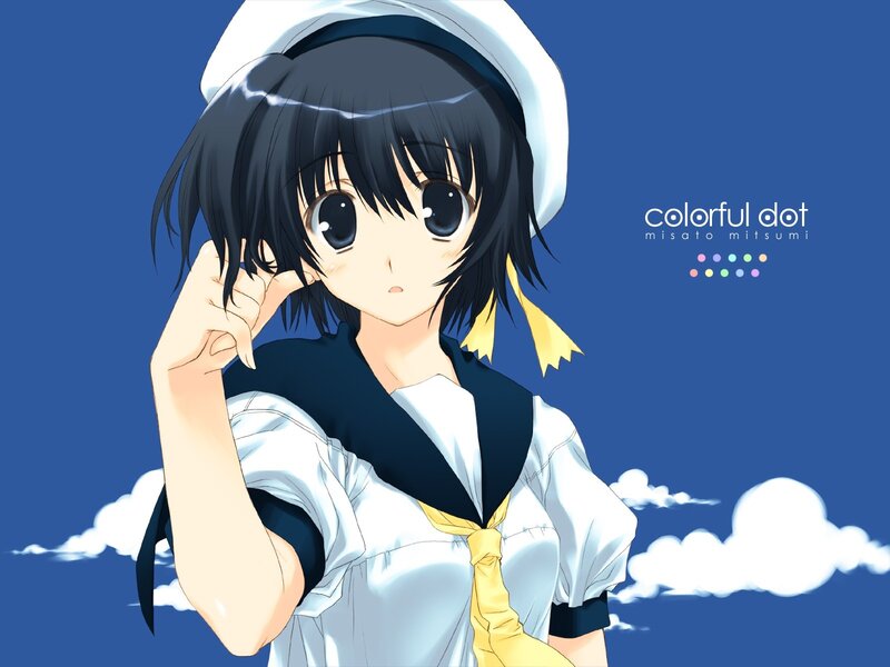 anime girl in sailor uniform