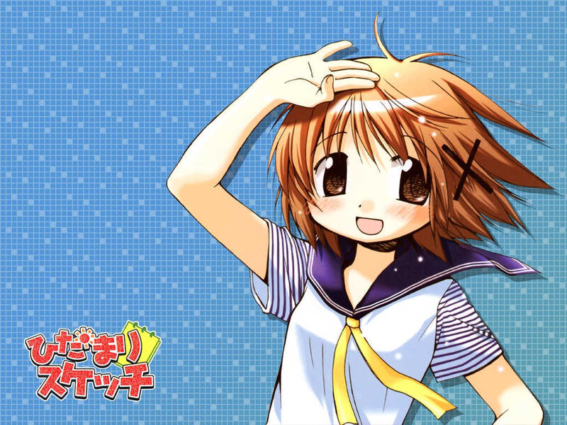 Anime girl in sailor uniform