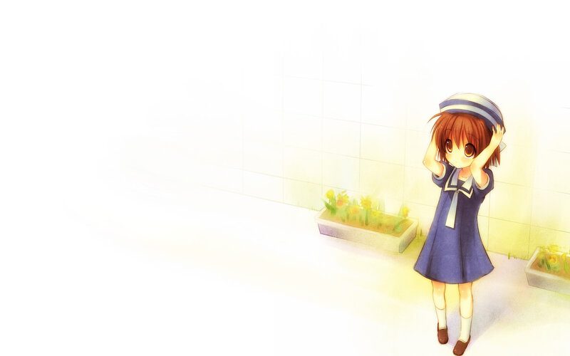 anime girl in sailor uniform