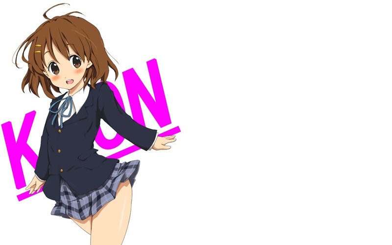 anime girl in school uniform