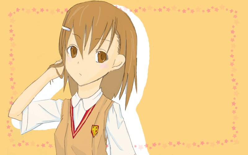 anime girl in school uniform