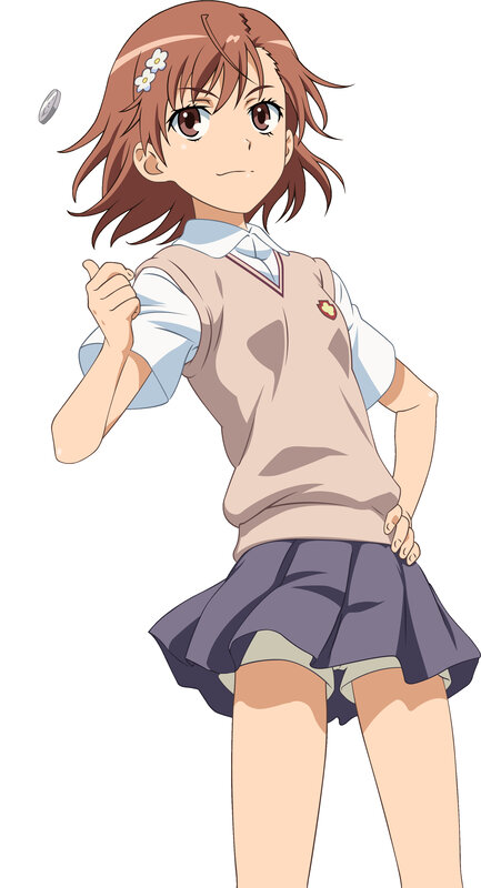 anime girl in school uniform
