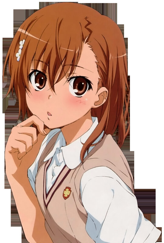 anime girl in school uniform