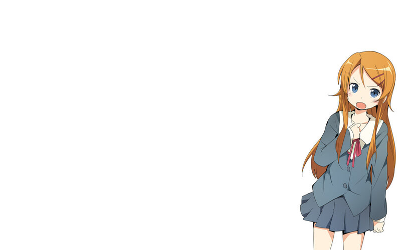 anime girl in school uniform