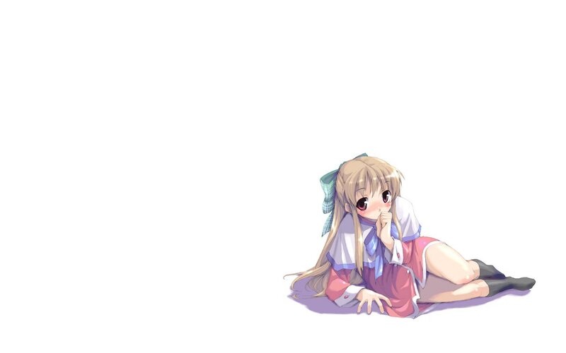 anime girl in school uniform