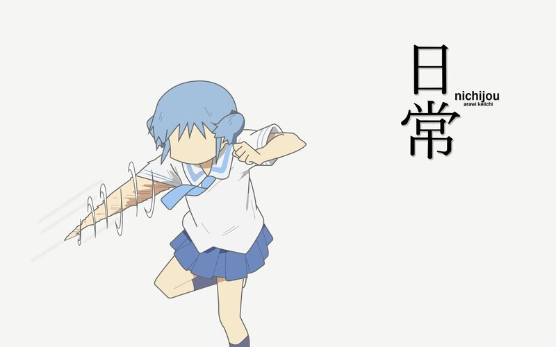 anime girl in school uniform