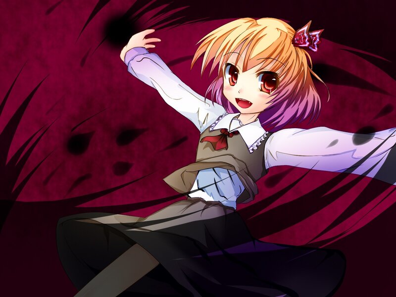 anime girl in school uniform