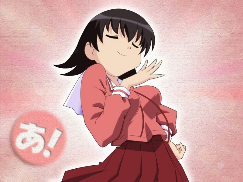 anime girl in school uniform
