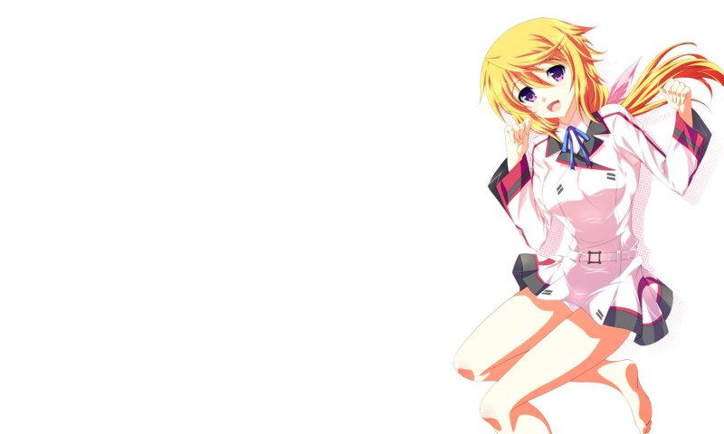 anime girl in school uniform