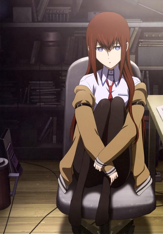 anime girl in school uniform