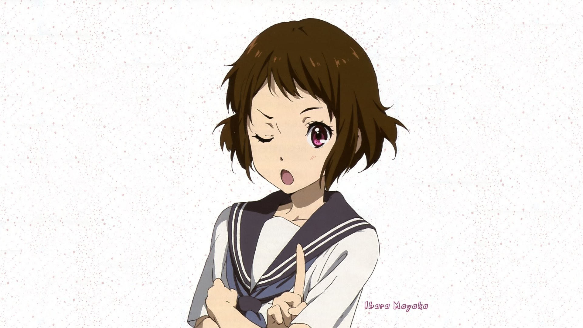 anime girl in school uniform