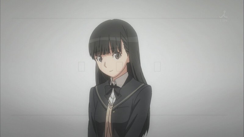 anime girl in school uniform