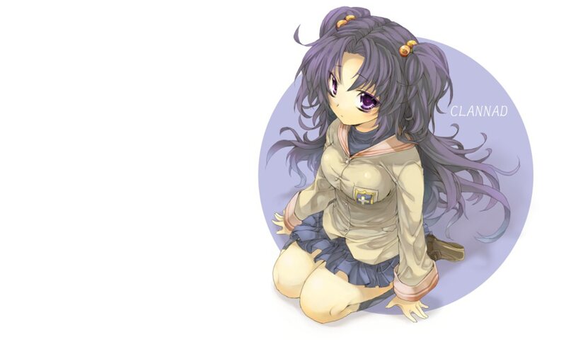 anime girl in school uniform
