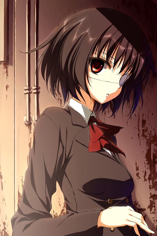 anime girl in school uniform