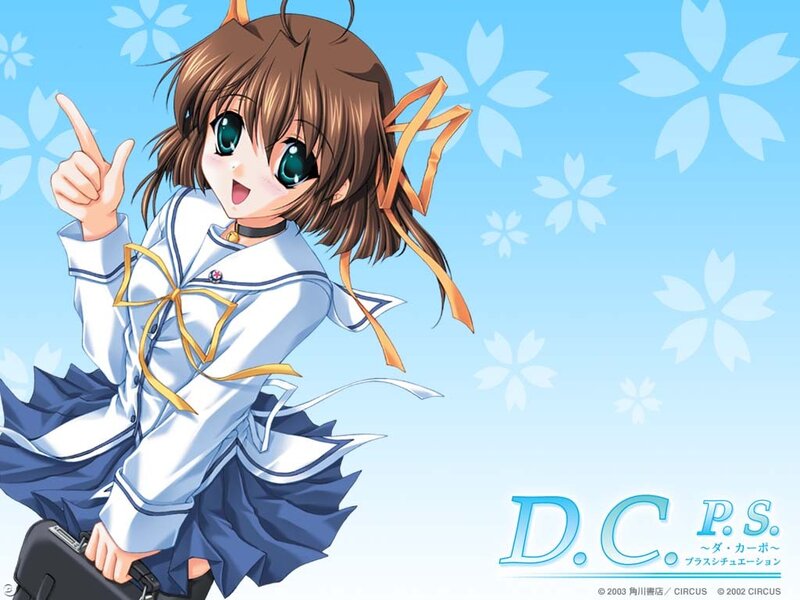 anime girl in school uniform