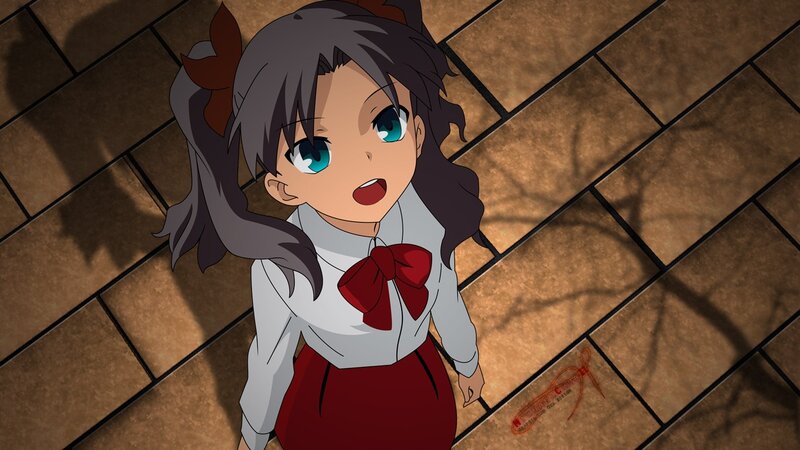 anime girl in school uniform