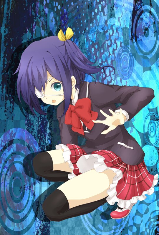anime girl in school uniform