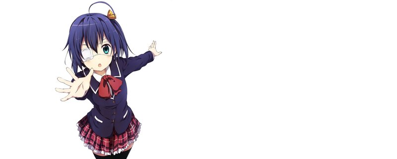 anime girl in school uniform