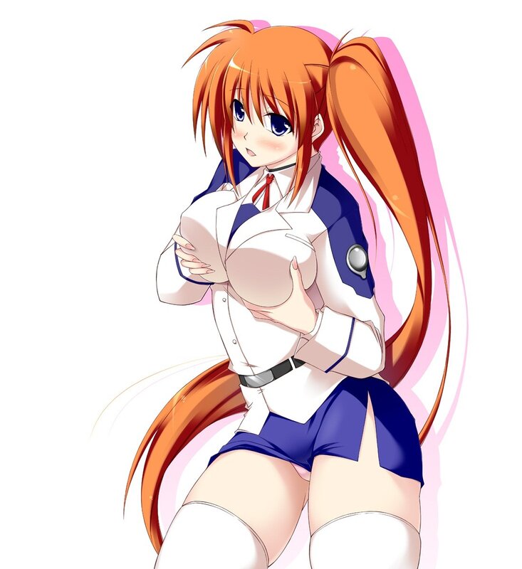 anime girl in school uniform