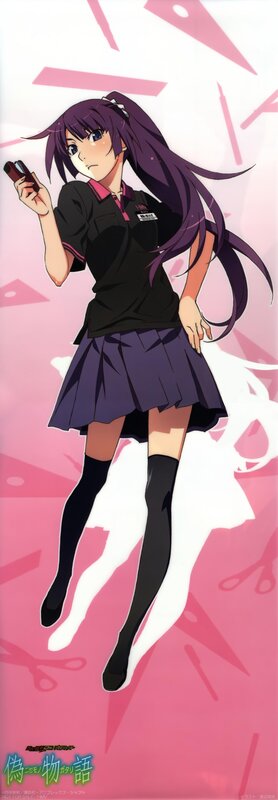 anime girl in school uniform