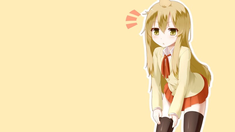 anime girl in school uniform