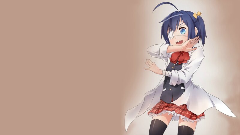 anime girl in school uniform