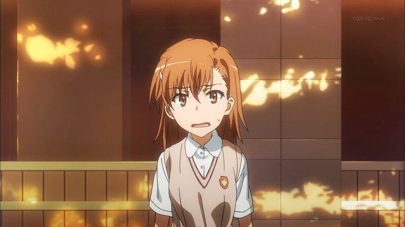 anime girl in school uniform