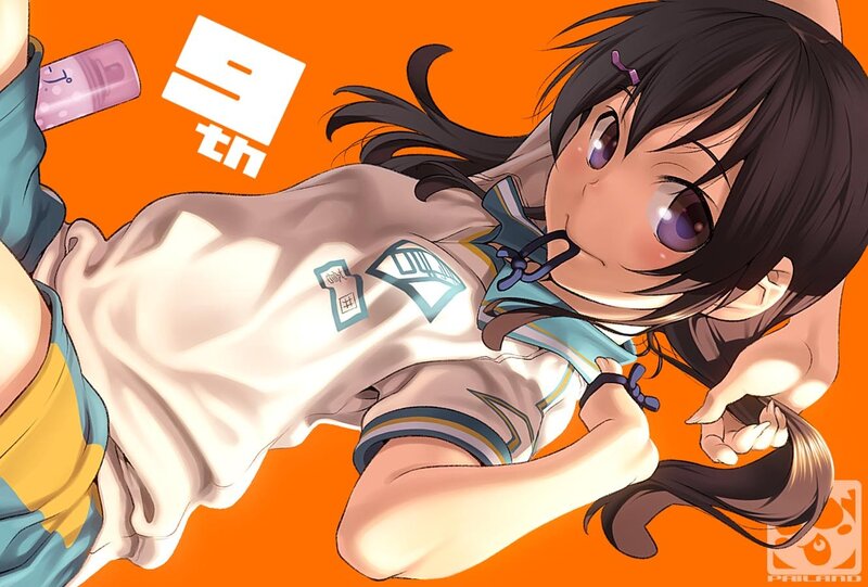 anime girl in school uniform