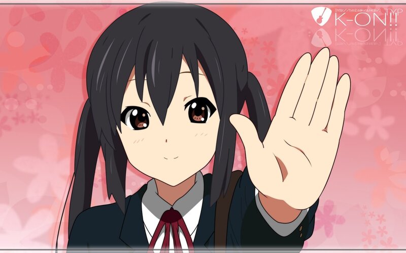 anime girl in school uniform