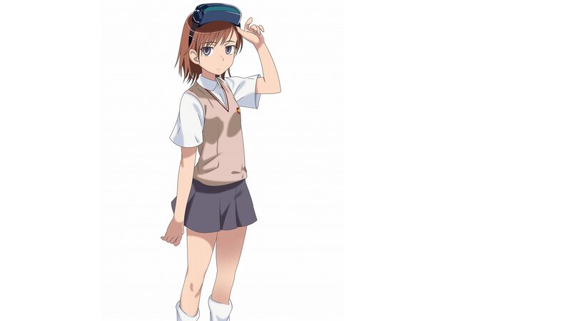 anime girl in school uniform