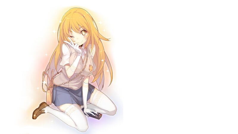 anime girl in school uniform
