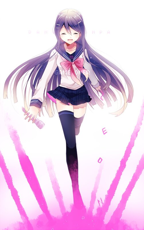 anime girl in school uniform