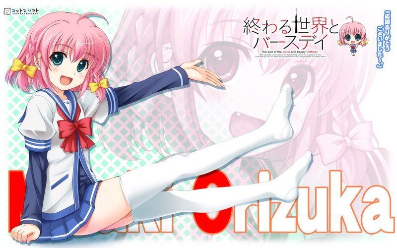 anime girl in school uniform