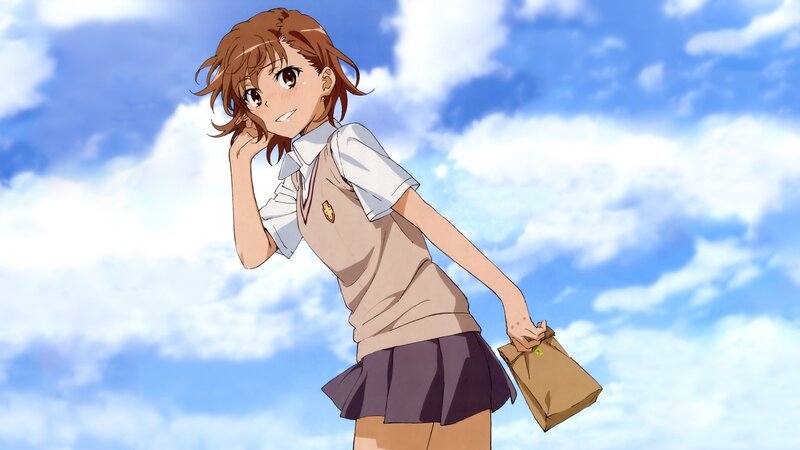 anime girl in school uniform
