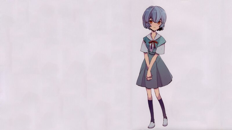 anime girl in school uniform