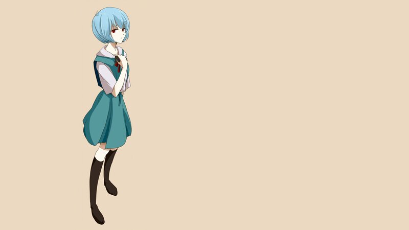 anime girl in school uniform