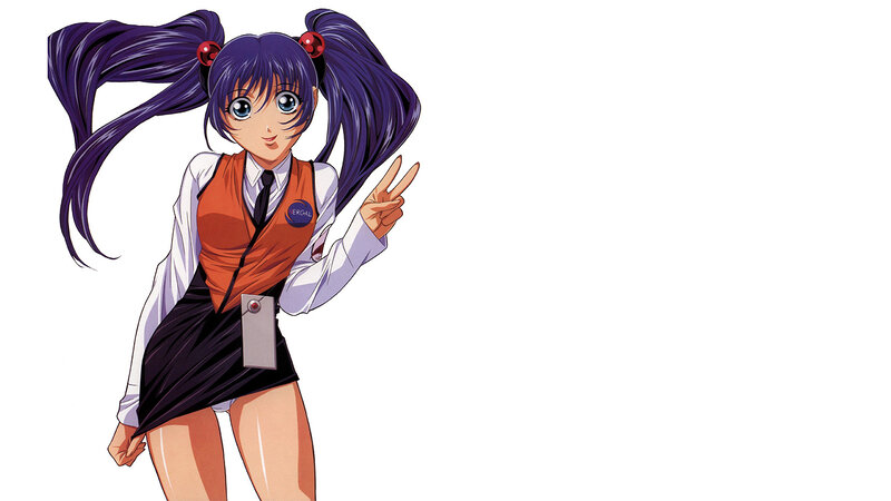 anime girl in school uniform