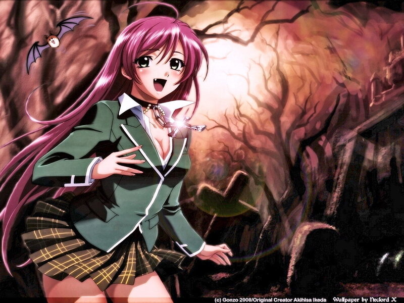 anime girl in school uniform