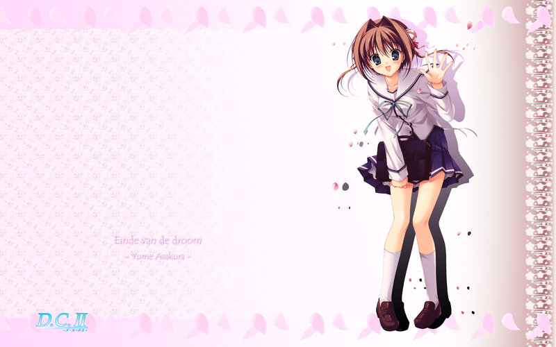 anime girl in school uniform