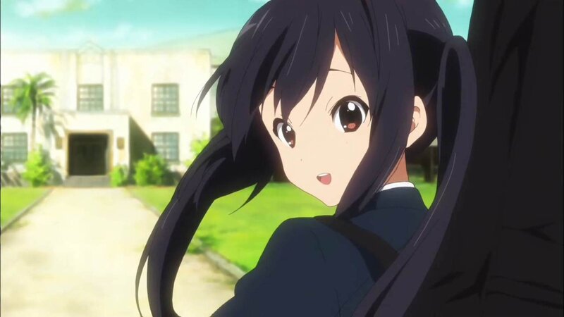 anime girl in school uniform