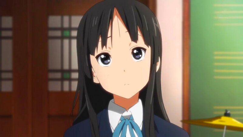 anime girl in school uniform