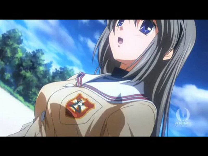 anime girl in school uniform