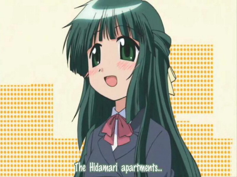 anime girl in school uniform