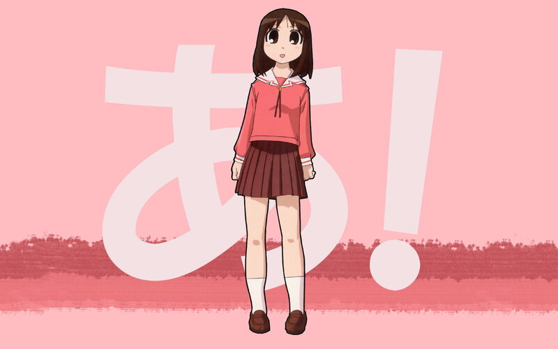 anime girl in school uniform