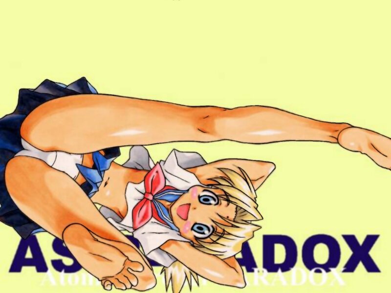 anime girl in school uniform