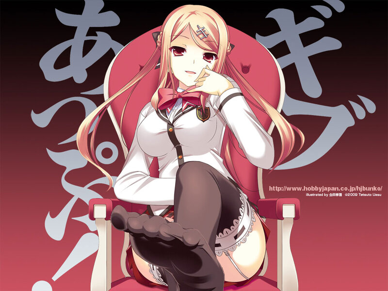 anime girl in school uniform